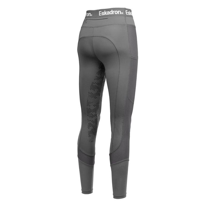 Eskadron Reflexx Riding Tights - Grey/Black/Brown - XS-1