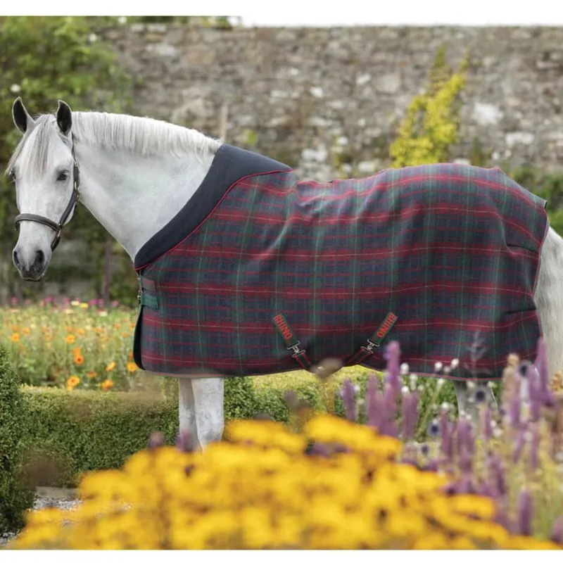 Horseware Rhino Fleece - Black/Green/Red