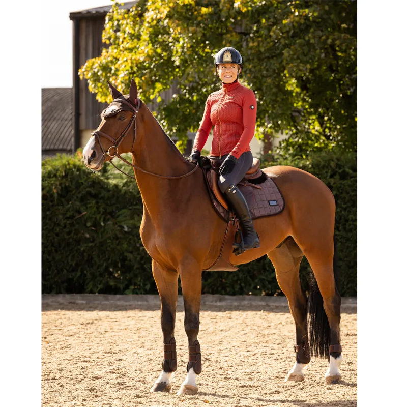LeMieux Rhone EuroJump Square - Espresso-1