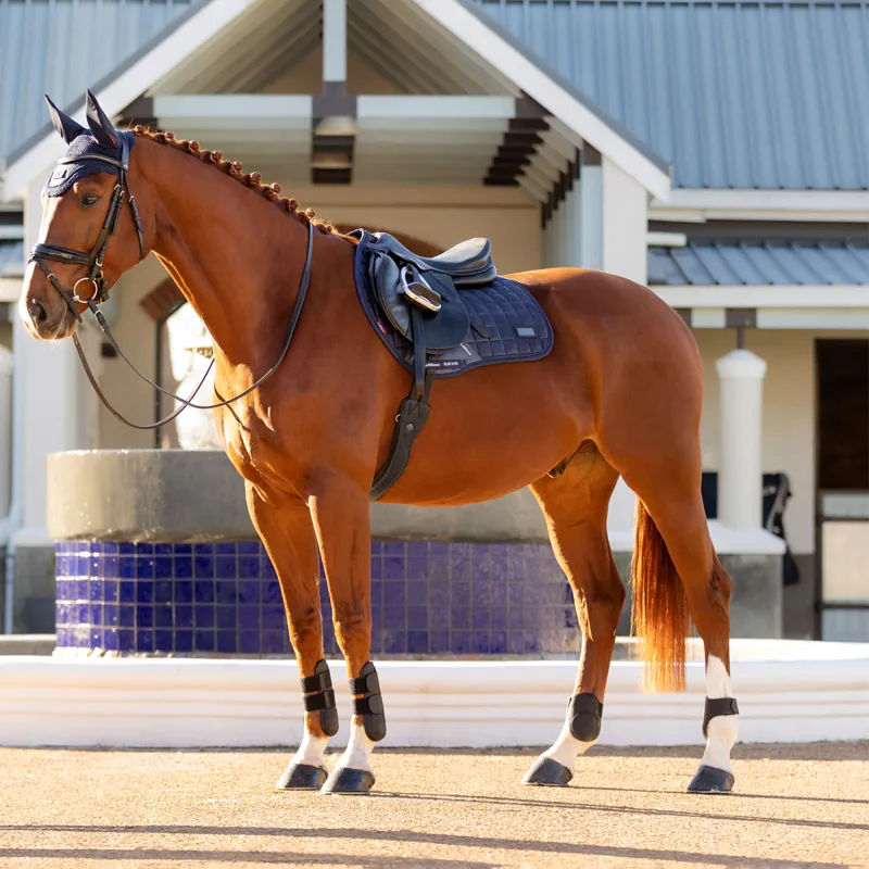 LeMieux Rhone EuroJump Square - Vintage Navy-1
