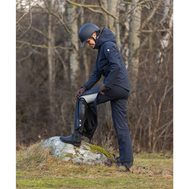 Stierna Storm Rain Pant Trousers - Black-4