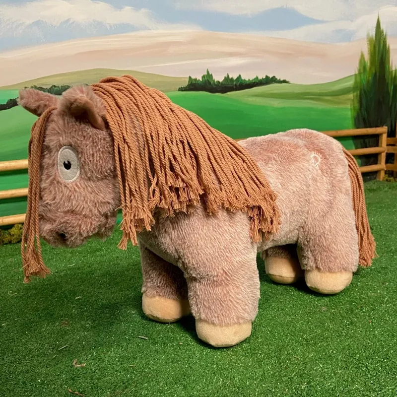 Crafty Ponies Soft Toy Strawberry Roan Pony