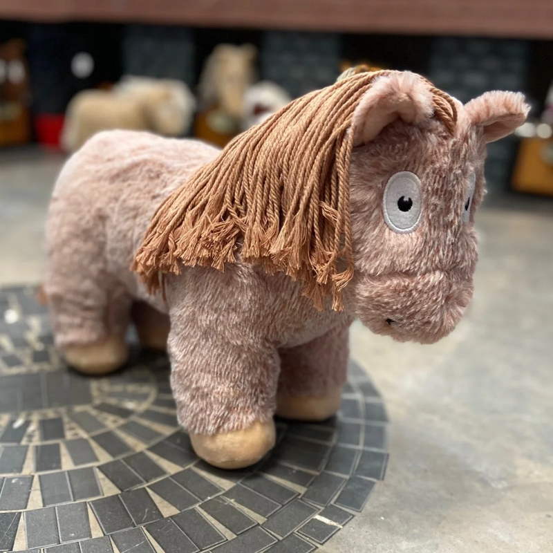 Crafty Ponies Soft Toy Strawberry Roan Pony-1