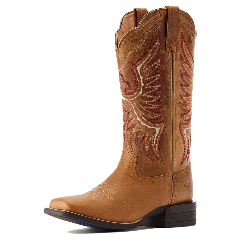 Ariat Women's Rockdale Western Boot - Almond Buff