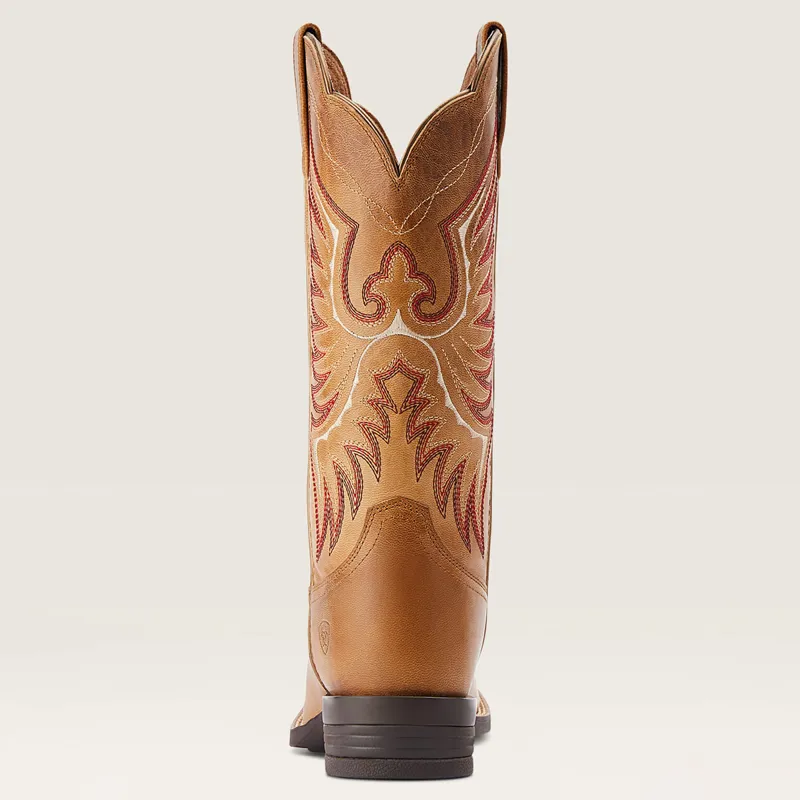 Ariat Women's Rockdale Western Boot - Almond Buff-4