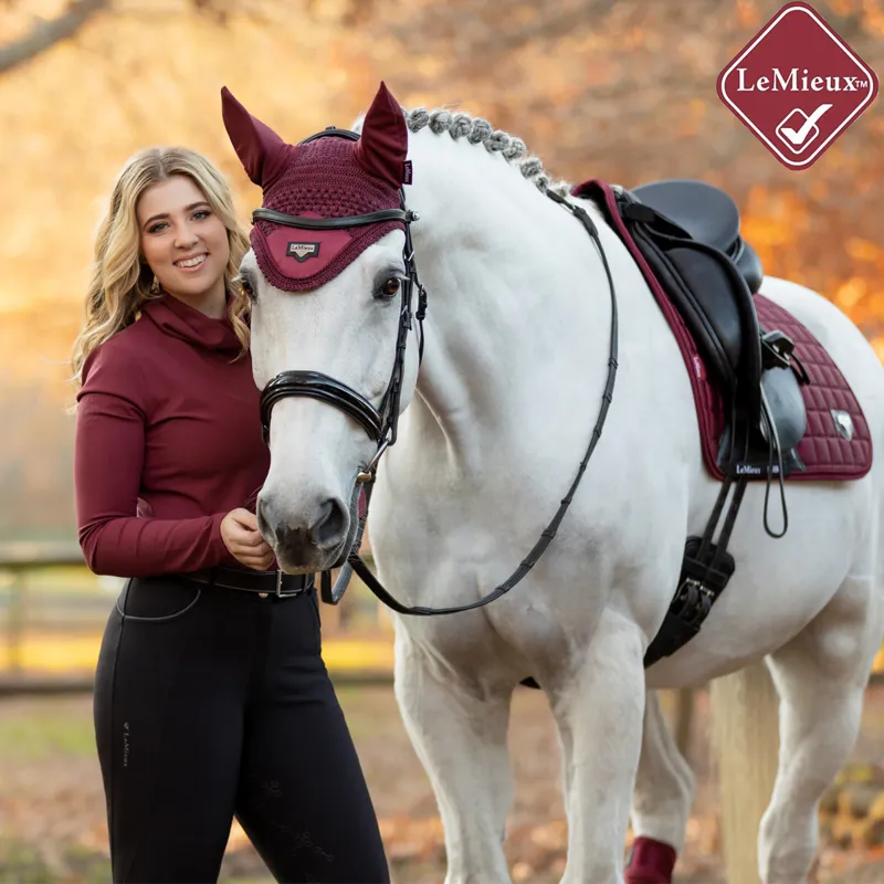 My LeMieux Liberte Roll Neck - Rioja-3