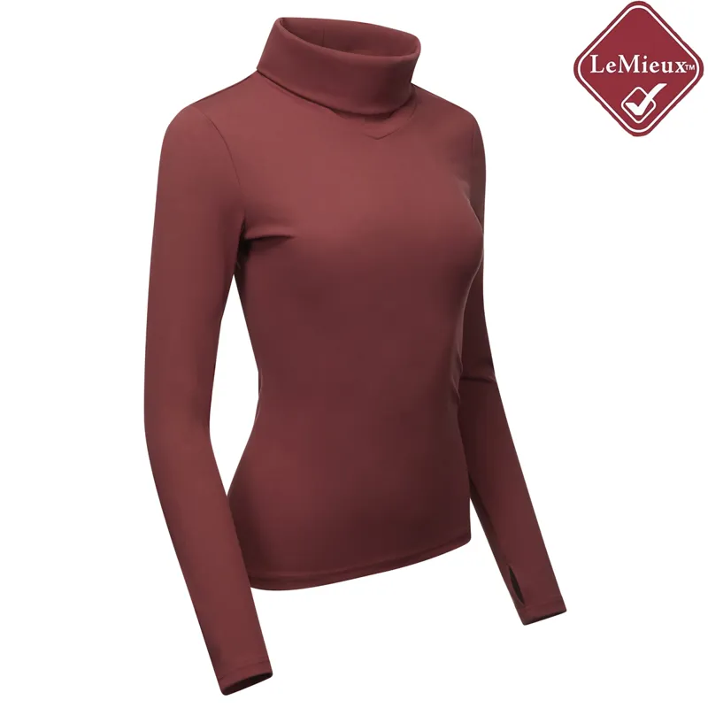 My LeMieux Liberte Roll Neck - Rioja-1