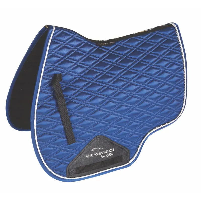 Shires Performance Euro Cut Luxe Saddlecloth - Royal