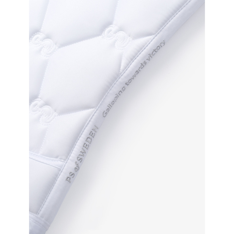 PS Of Sweden Ruffle Dressage Pad - White-2