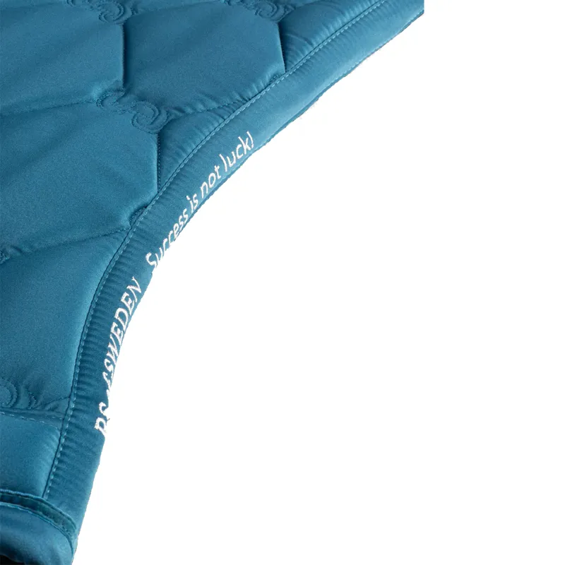 PS of Sweden Ruffle Dressage Saddlepad - Petrol Blue-1