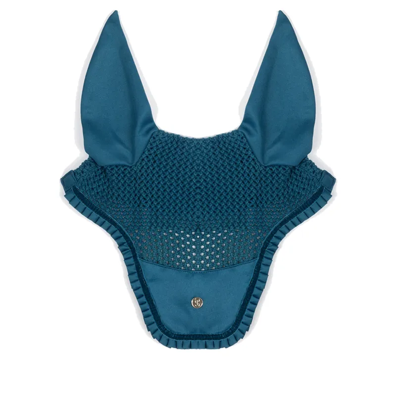 PS Of Sweden Ruffle Fly Hat - Petrol Blue