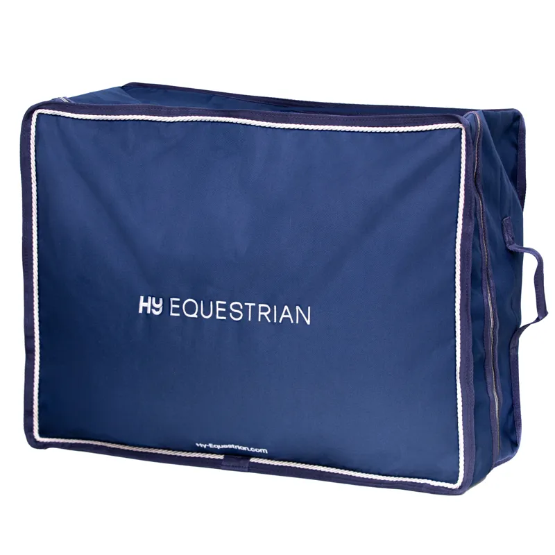 Hy Equestrian Storage Rug Bag - Navy/Grey