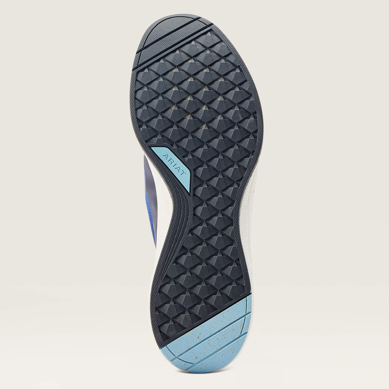 Ariat Men's ShiftRunner Trainers - Blue Waves-6