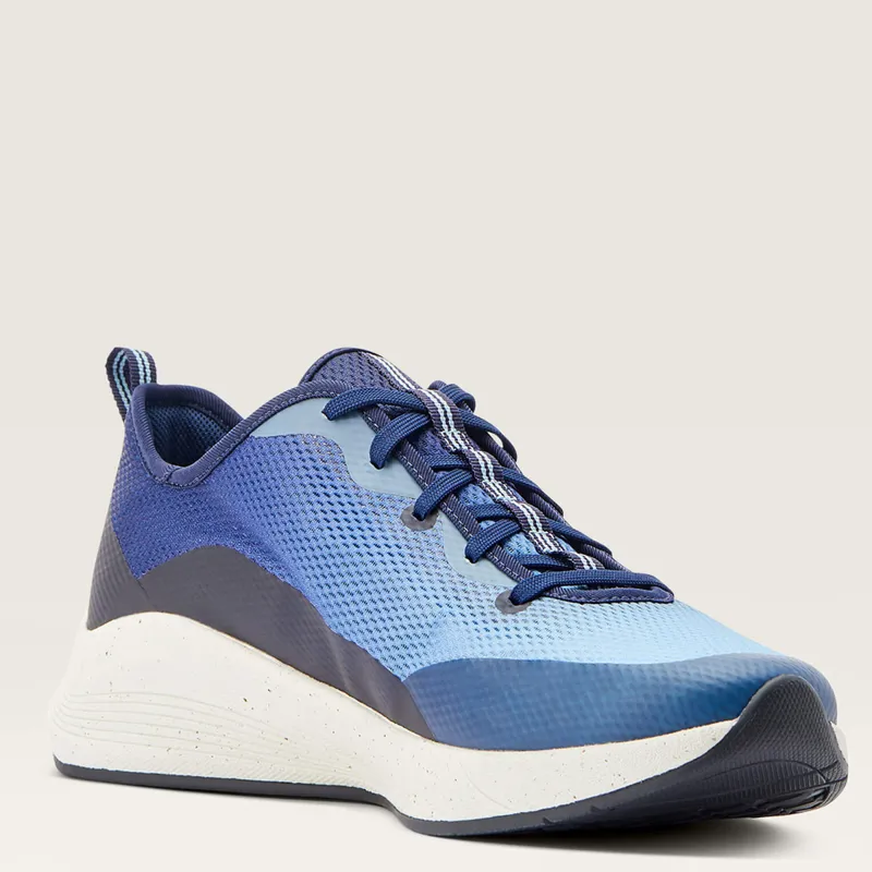 Ariat Men's ShiftRunner Trainers - Blue Waves-2