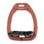 Flex-On Safe-On Inclined Ultra-Grip Safety Stirrups - Rusty Pink - Limited Edition 
