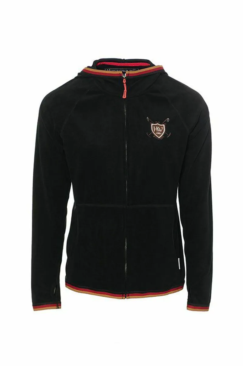 Horseware All Season Ladies Thermo Regulating Fleece - Black/Sunflower
