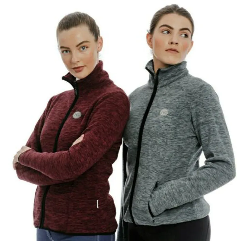 Horseware Lara Thermo Regulating Fleece - Stone Grey-2