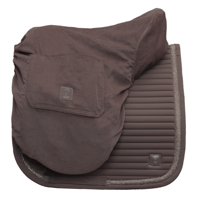 Eskadron Cord Saddle Cover Classic Sports SS24 - Smoke Taupe