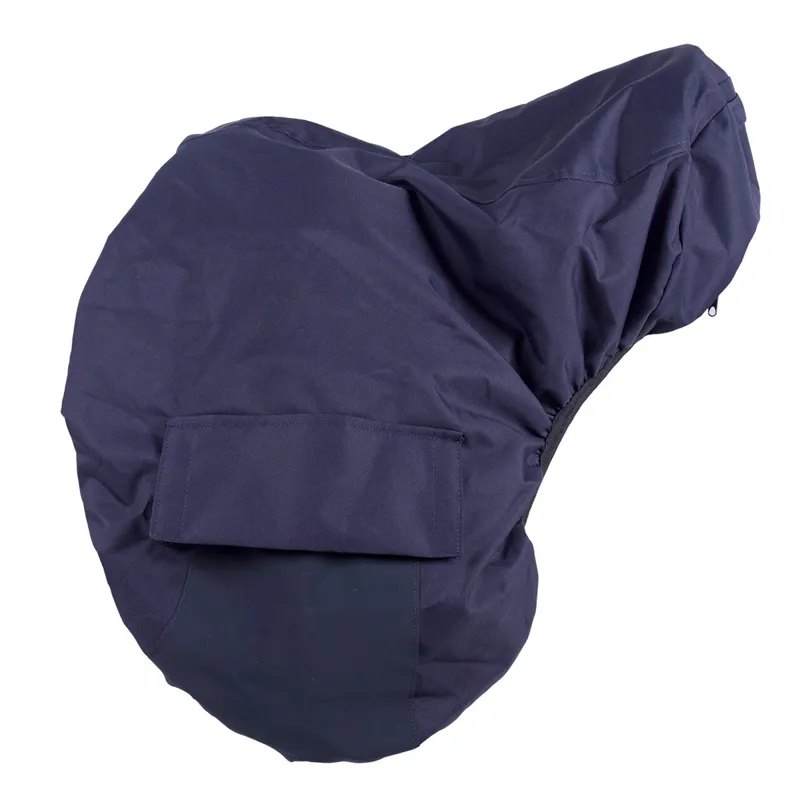 QHP Saddle Cover Turnout Extra - Navy-2