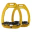 Flex-On Safe-On Inclined Ultra-Grip Safety Stirrups - Curry - Limited Edition