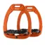 Flex-On Safe-On Inclined Ultra-Grip Safety Stirrups - Orange - Limited Edition
