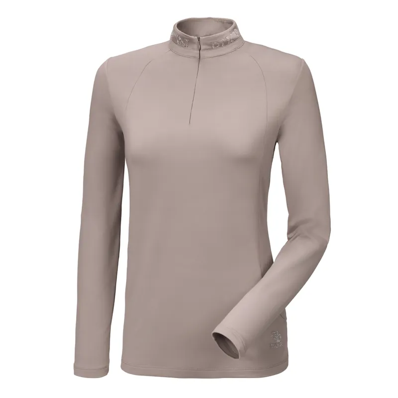 Pikeur Sareen Selection Zip Top - Ash Gold 
