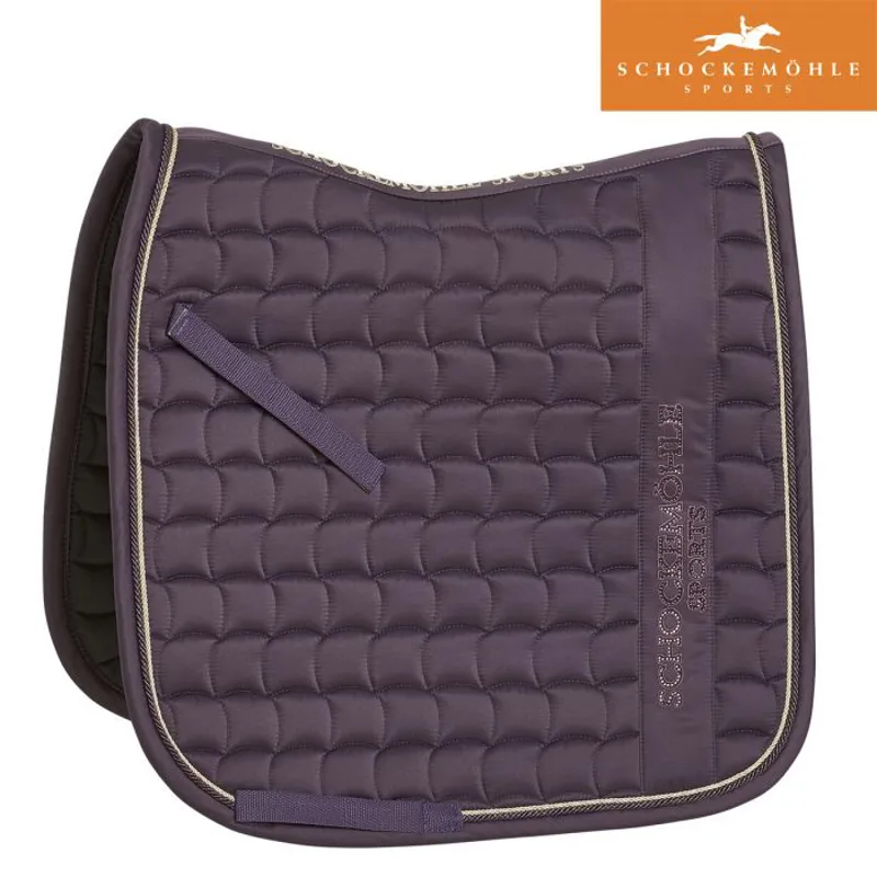 Schockemohle Sarina Pad D Style Saddlepad - Mauve 