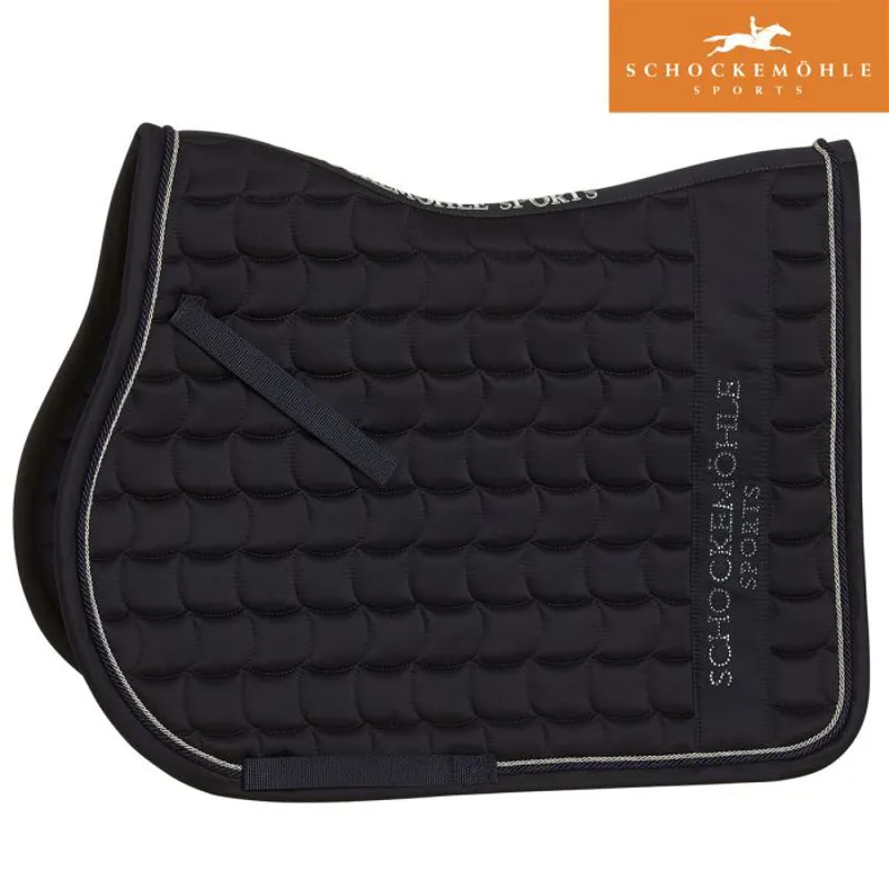 Schockemohle Sarina Pad S Style Saddlepad - Dark Blue 