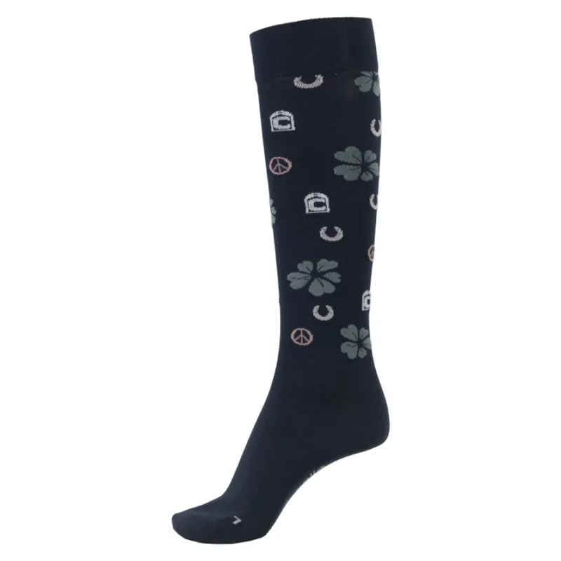 Cavallo Saskia Ladies Functional Long Socks - Dark Blue