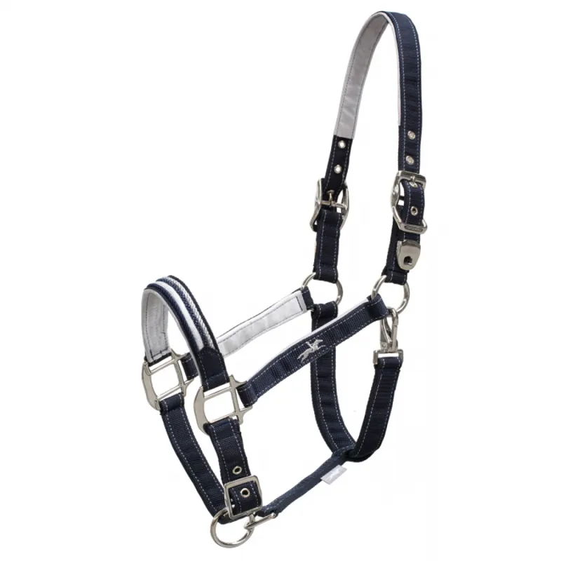 Schockemohle Chrome Nice Headcollar - Navy