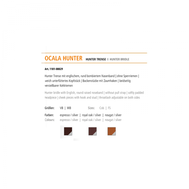 Schockemohle Ocala Hunter Bridle