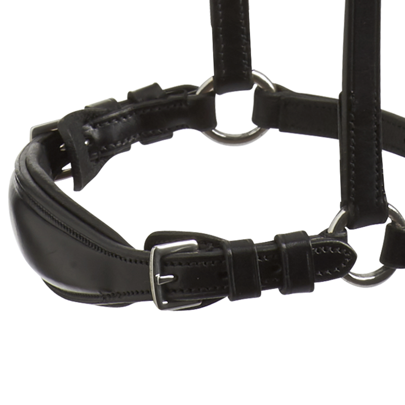 Schockemohle Seattle Anatomical Bridle - Black/Patent/Silver-1