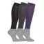 Schockemohle Training Socks Style - Asphalt/Black/Plum 