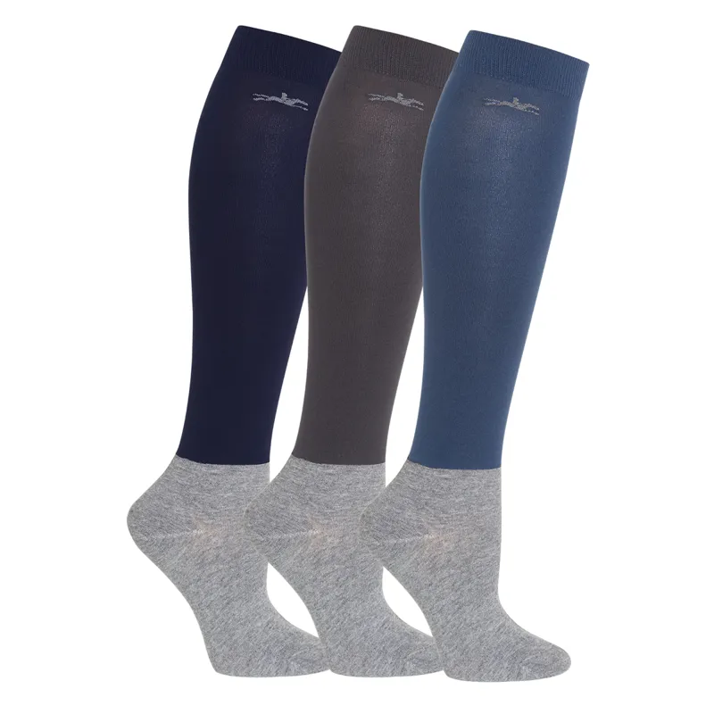 Schockemohle Training Socks Style - Dark Blue/Asphalt/Jeans