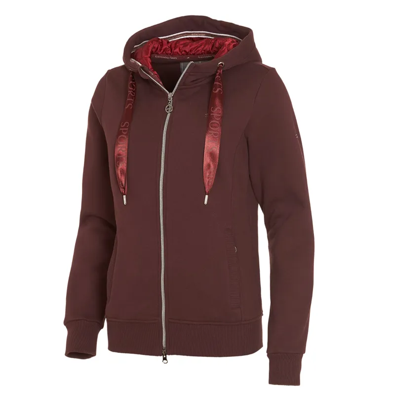Schockemohle Calice Style Ladies Hoodie - Wine