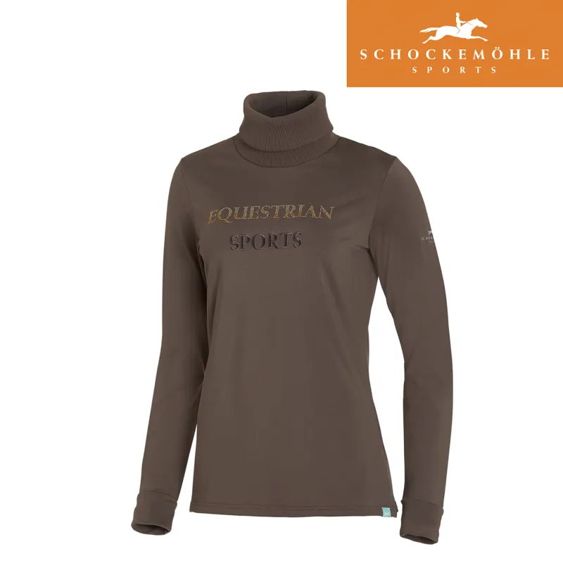 Schockemohle Aluna Style Ladies Functional Shirt - Walnut