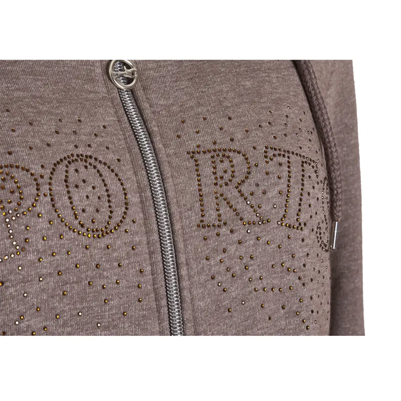 Schockemohle Cassie Style Ladies Hoodie - Walnut-1