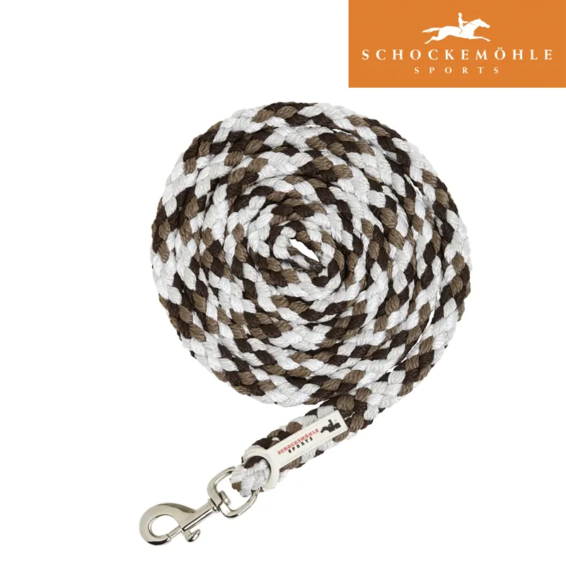 Schockemohle Catch Style Leadrope - Coffee/Walnut