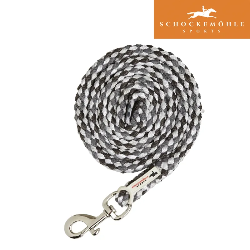 Schockemohle Catch Style Leadrope - Graphite/Iron