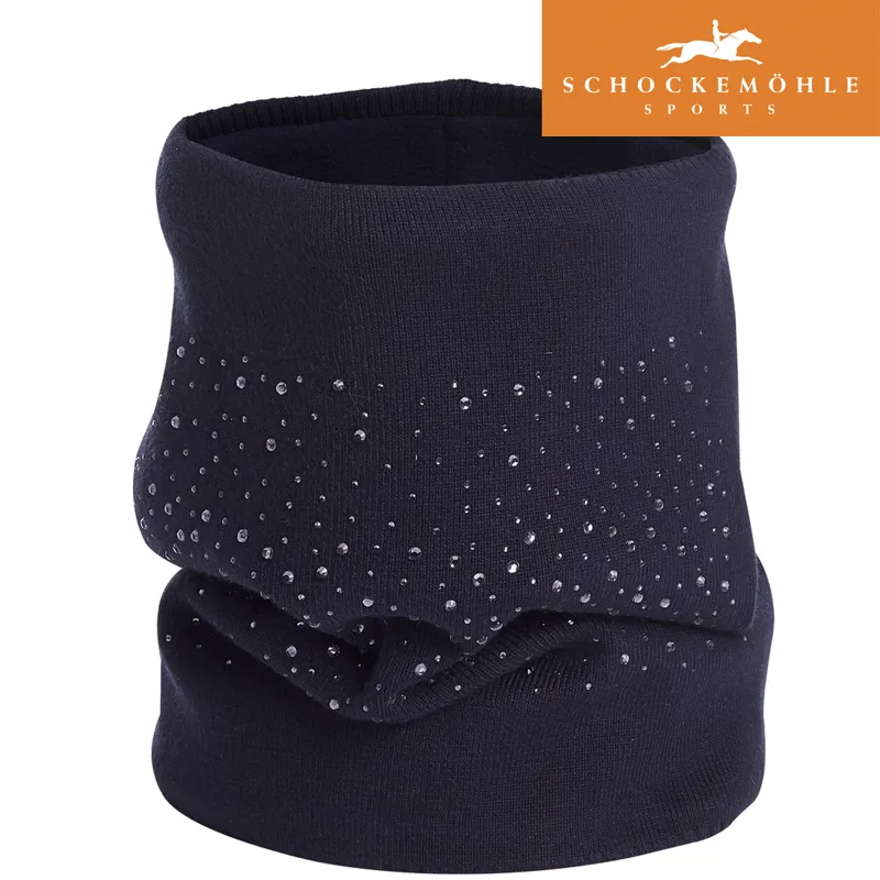 Schockemohle Ladies Crystal Style Tube - Dark Navy