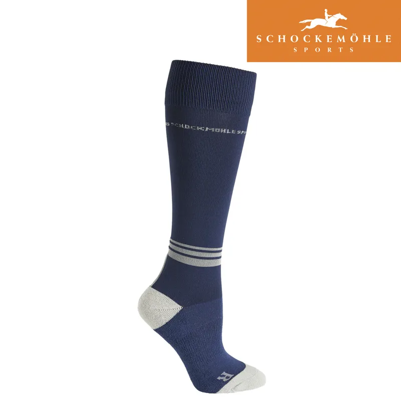 Schockemohle Functional Winter Socks - Jeans Blue