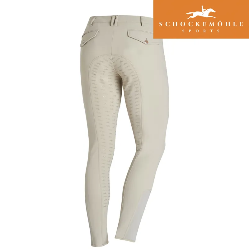Schockemohle Hero FS Mens Breeches - Tan-1