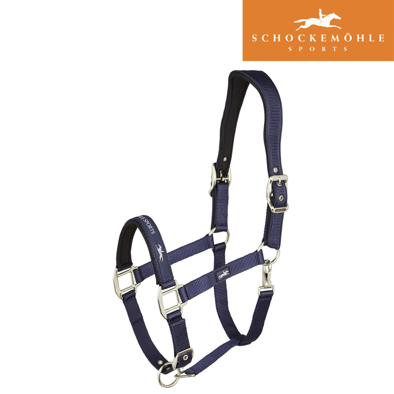 Schockemohle Memphis Anatomic Style Headcollar - True Navy