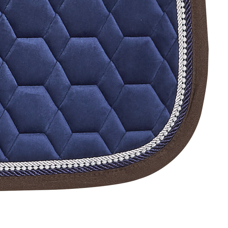 Schockemohle New Magic Jumping Style Saddle Pad - Jeans Blue - Full-1