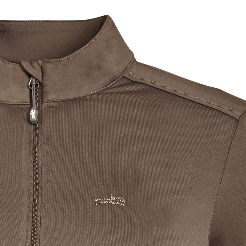 Schockemohle Page Style Ladies Functional Shirt - Walnut-1