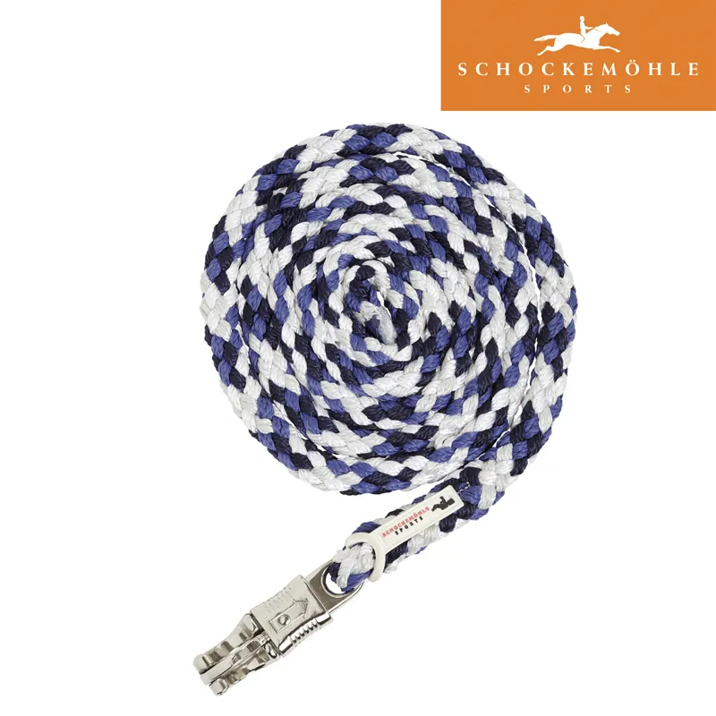 Schockemohle Panic Style Leadrope - True Navy/Jeans Blue