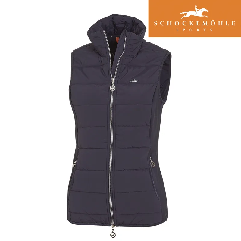 Schockemohle Paola Style Ladies Gilet - True Navy