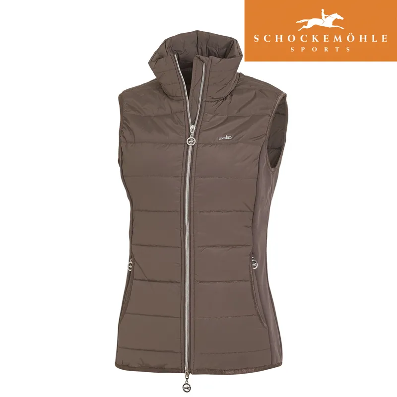 Schockemohle Paola Style Ladies Gilet - Walnut