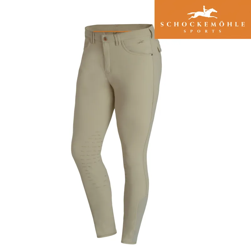Schockemohle Phoenix KP Mens Breeches - Tan