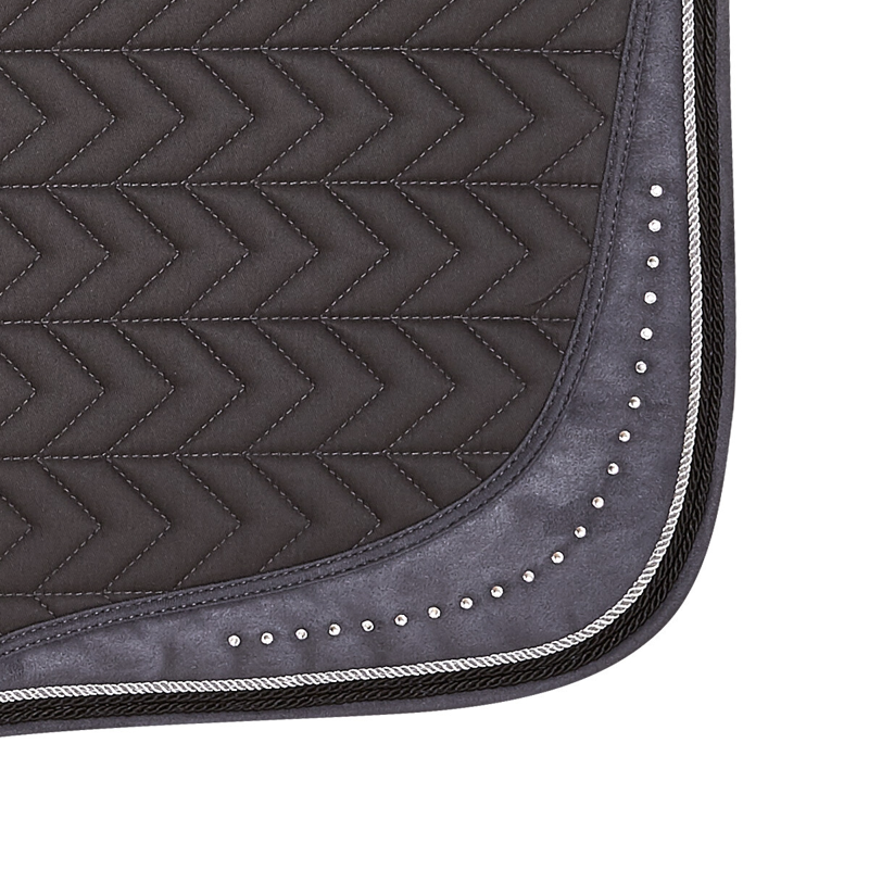 Schockemohle Power Pad Jumping Style Saddle Pad - Graphite - Full-1
